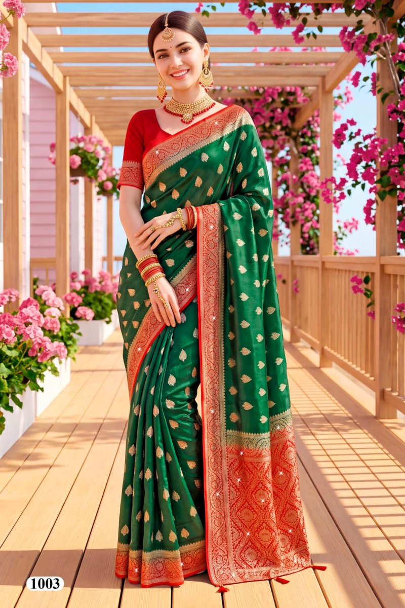 Noor Fendy Saroski Vol 1 By Saroj Fendi Satin Silk Saree 